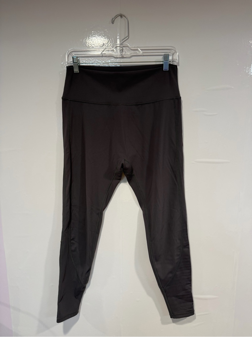 Charcoal no front seam Active Leggings - Comfortable High-Waist buffbunny
